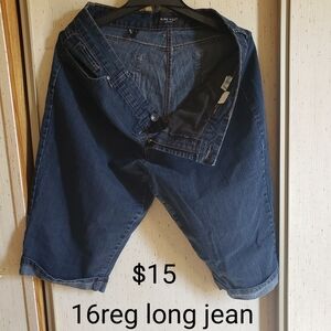 Nine West Dark Blue Jean Shorts